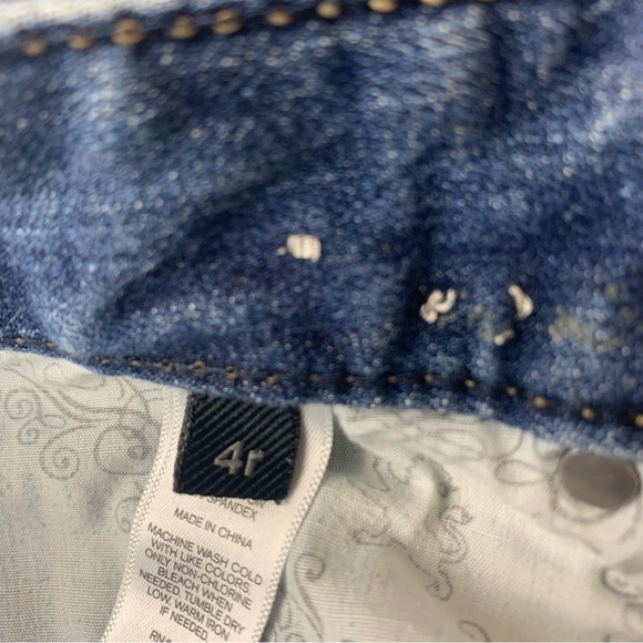 Express Womens Skinny Jeans Dark Wash Size 4R - Picture 3 of 8